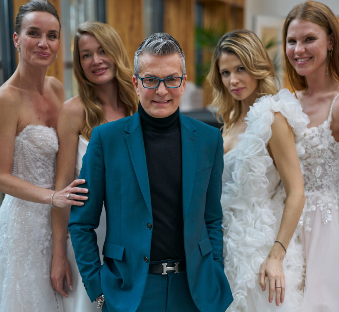 princess polly baby blue dress Randy Fenoli Reveals His Most Unforgettable “Say Yes to the Dress” Moments,  Including the Time He Walked Out of an Appointment (Exclusive) main image 0